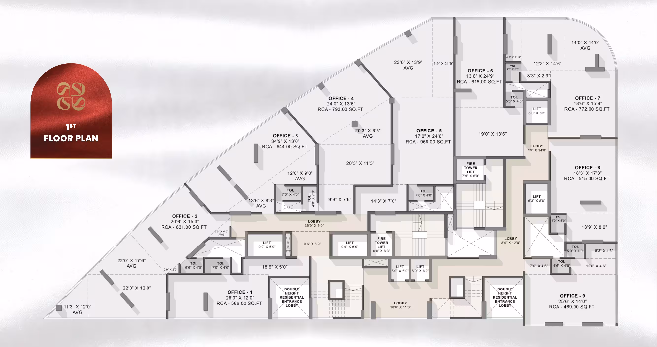 1st Floor Plan